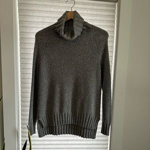 Grey Patagonia turtleneck
